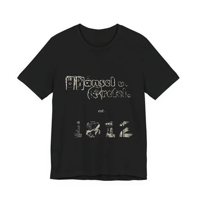 Hansel u. Gretel. est. 1812 — Hänsel und Gretel (Kinder- und Hausmärchen, KHM 15) design printed on a t-shirt